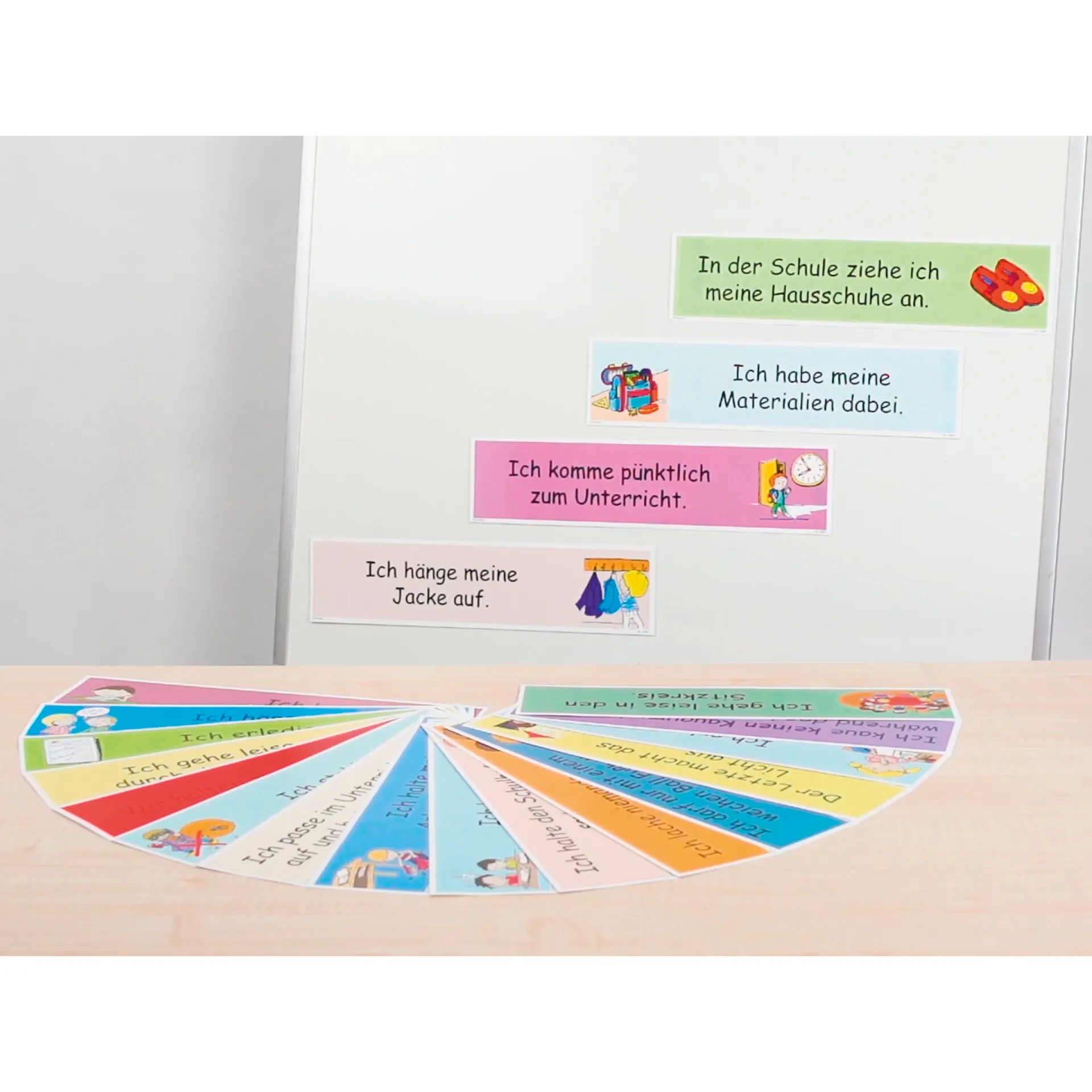 Karten "Unsere Klassenregeln"