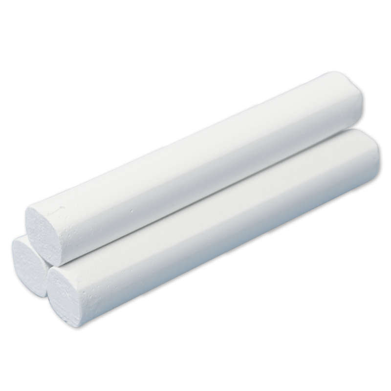 Kreide 10 mm ø, weiß, im 10-er Pack