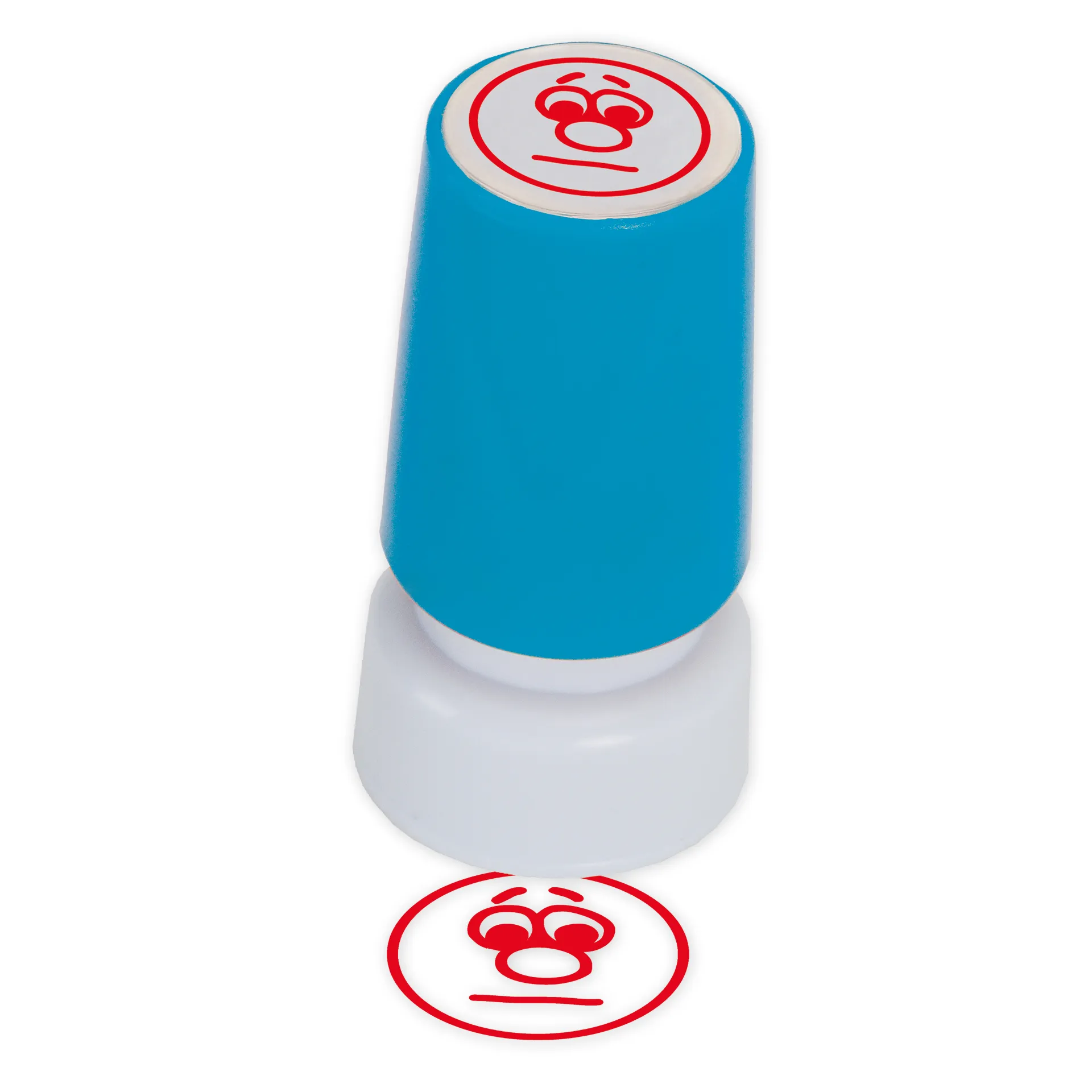 Stempel, Gesicht neutral