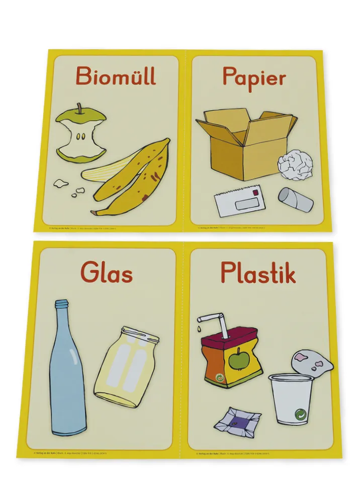Bildkarten/Schilder "Mein Klassenraum perfekt organisiert", 160-tlg.
