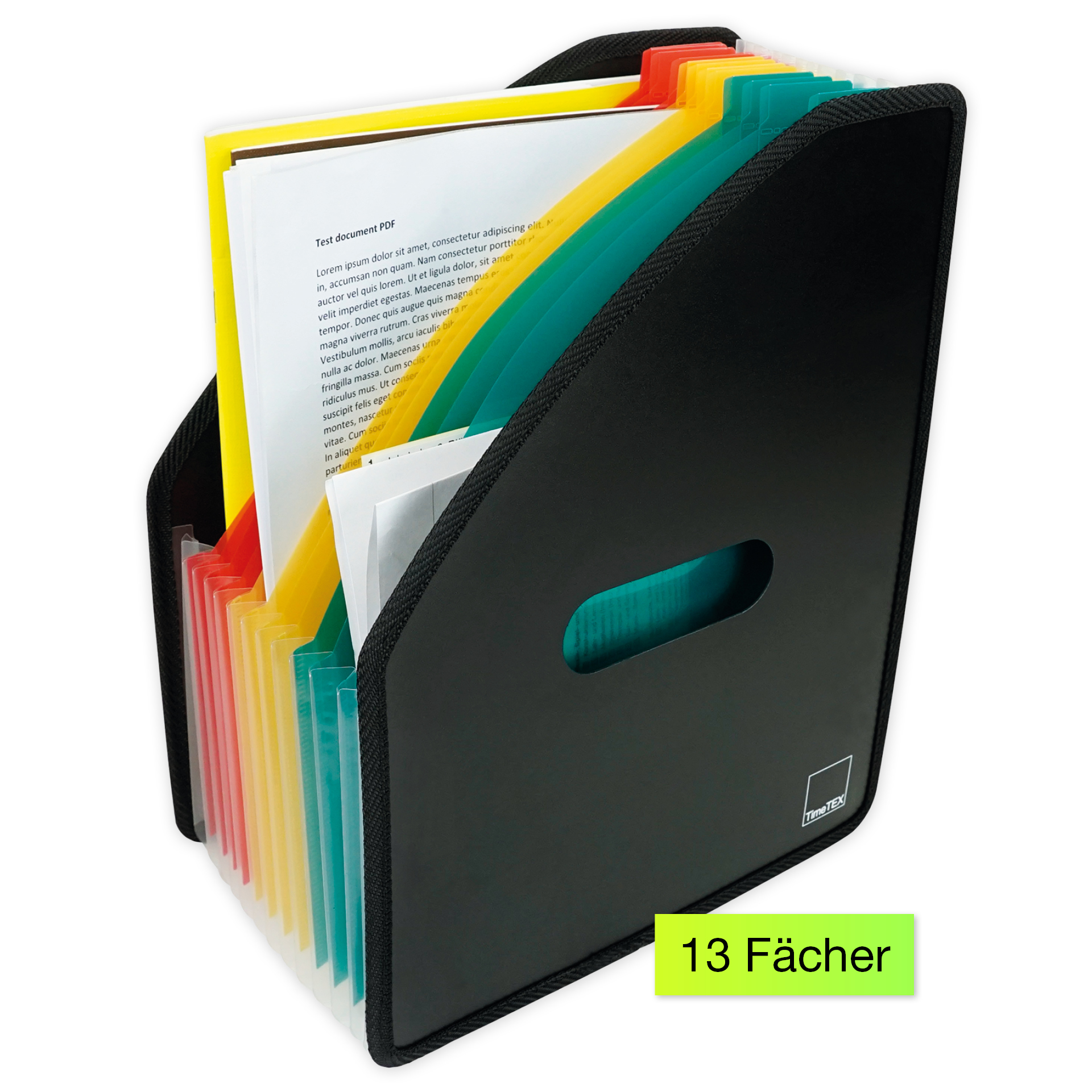 Fächer-Stehsammler A4, beschriftbar Fächer-Stehsammler A4, beschriftbar