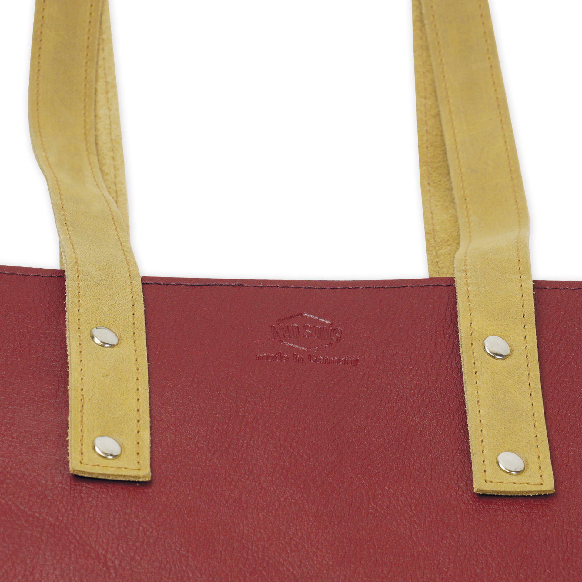 Schultertasche "Mali" aus Apfelleder