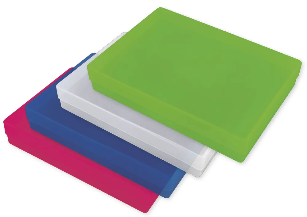 Stülpschachtel Kunststoff groß A4 farbig