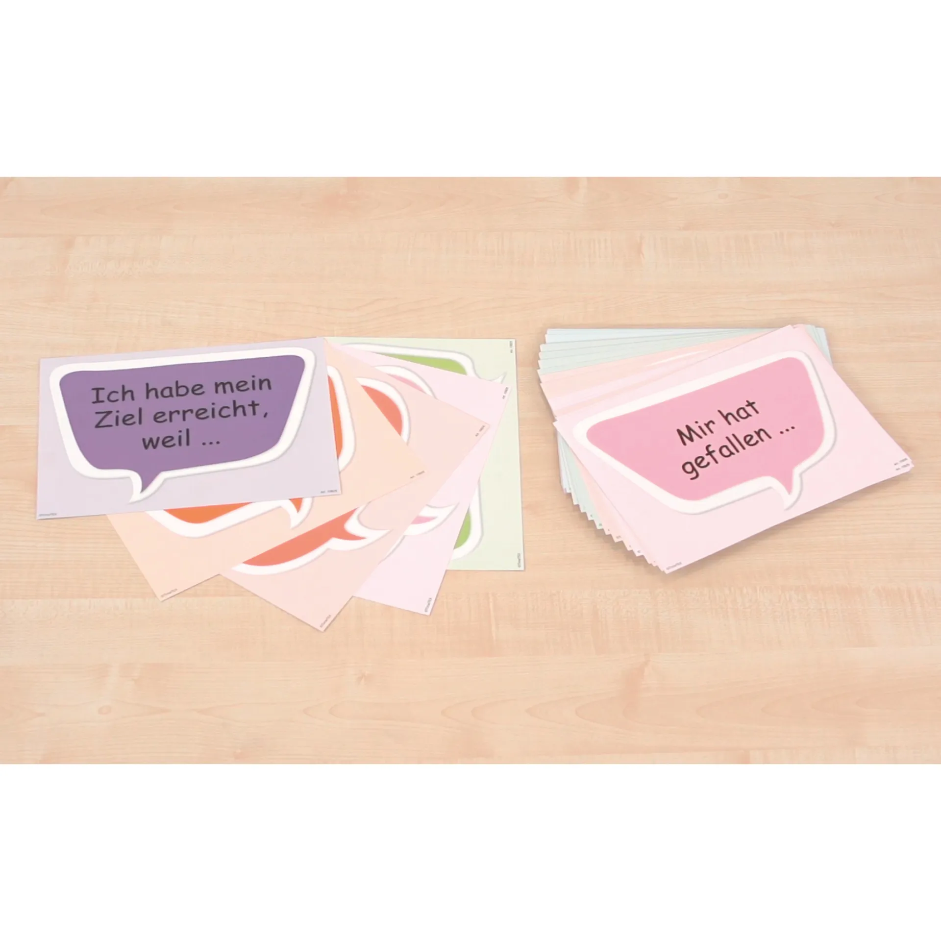 Hilfe-Karten "freies Reden"