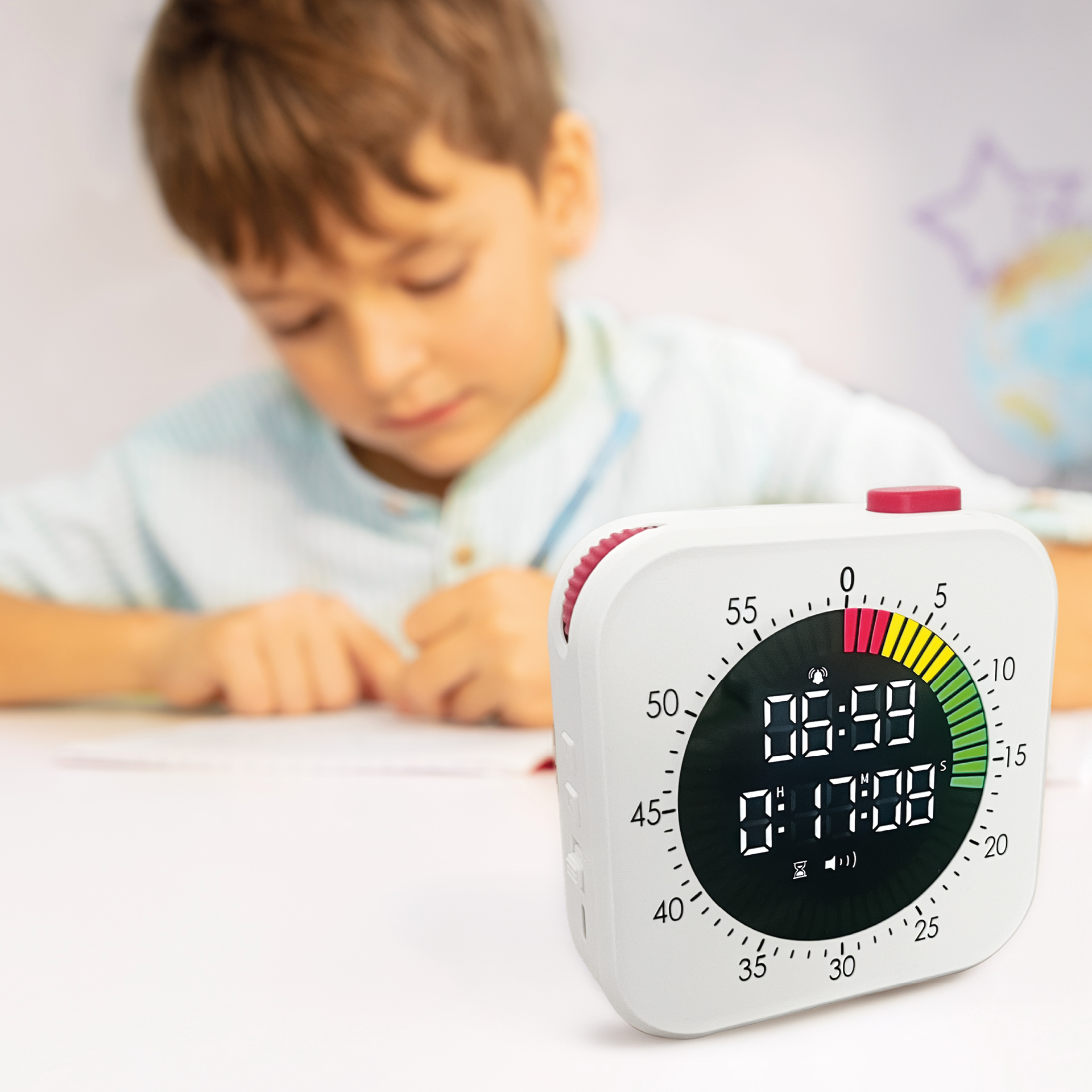 Zeitdauer-Uhr "Diodie" mit Leuchtdioden