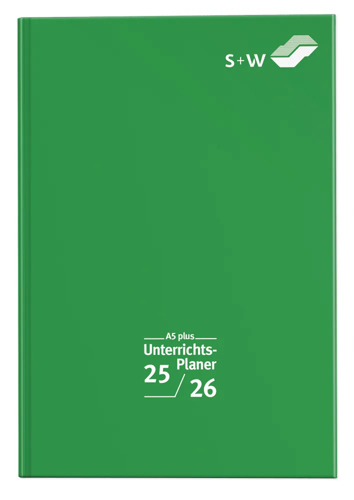 s+w Unterrichts-Planer 25/26 A5plus