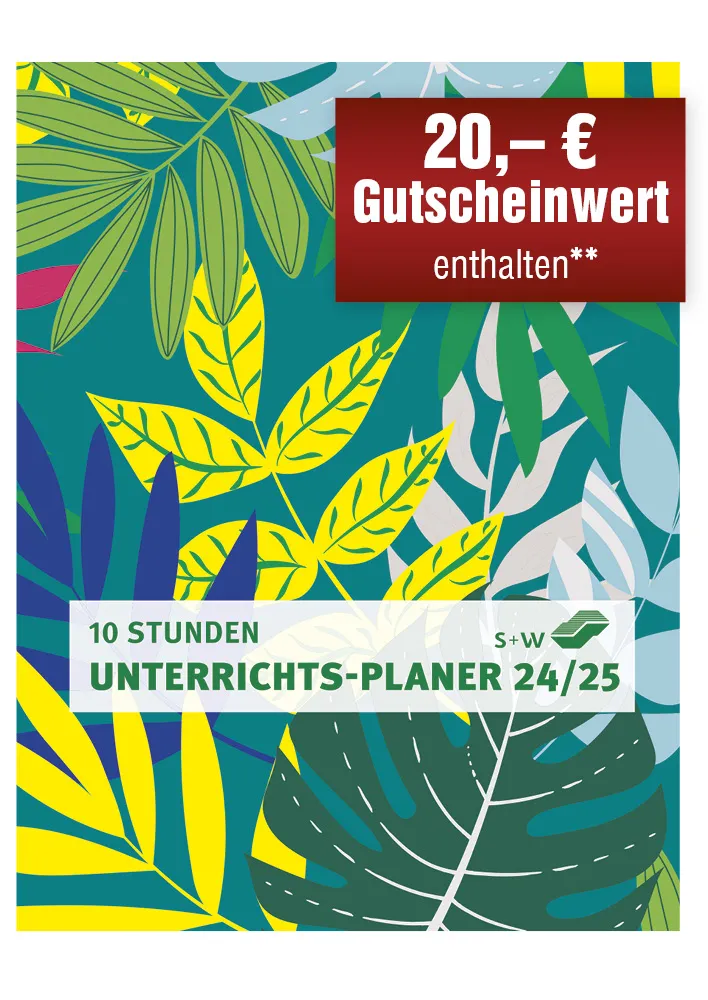 s+w Unterrichts-Planer Edition BLÄTTER 24/25