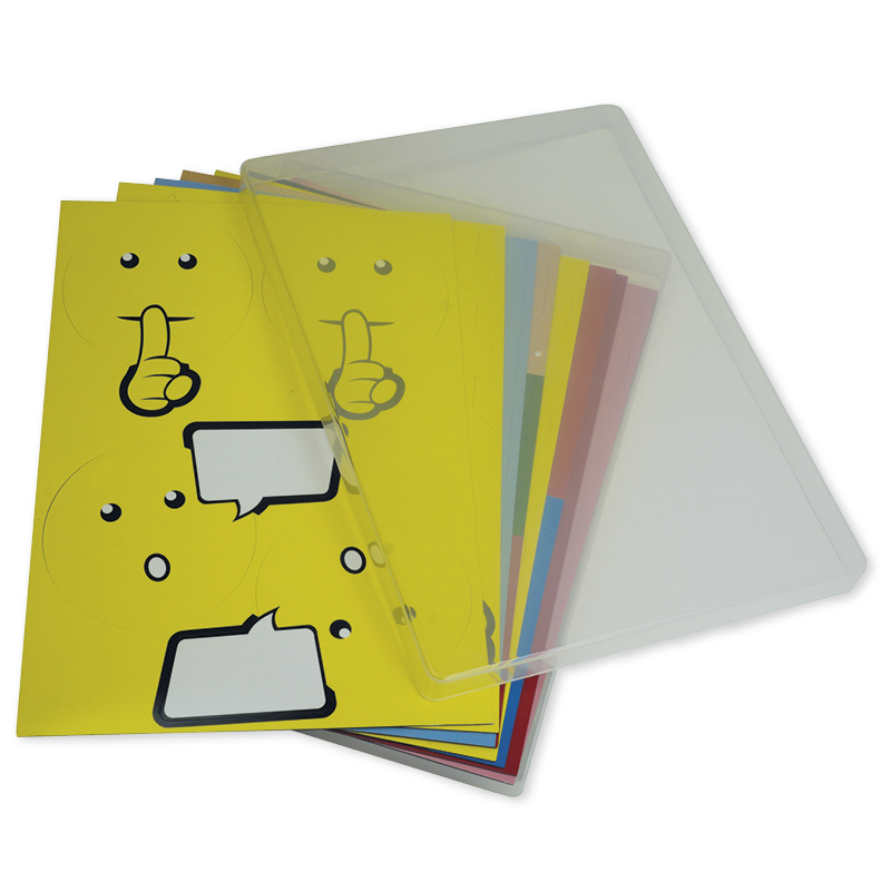 Moderations-Material magnetisch, 64-tlg., in Box Moderations-Material magnetisch, 64-tlg., in Box