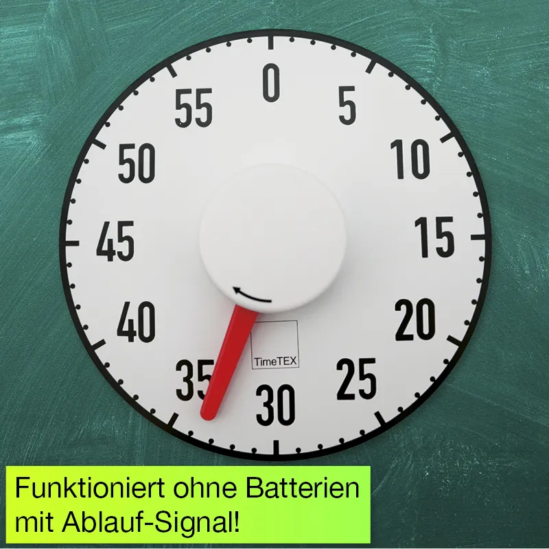 Tafel-Wecker magnetisch, rund