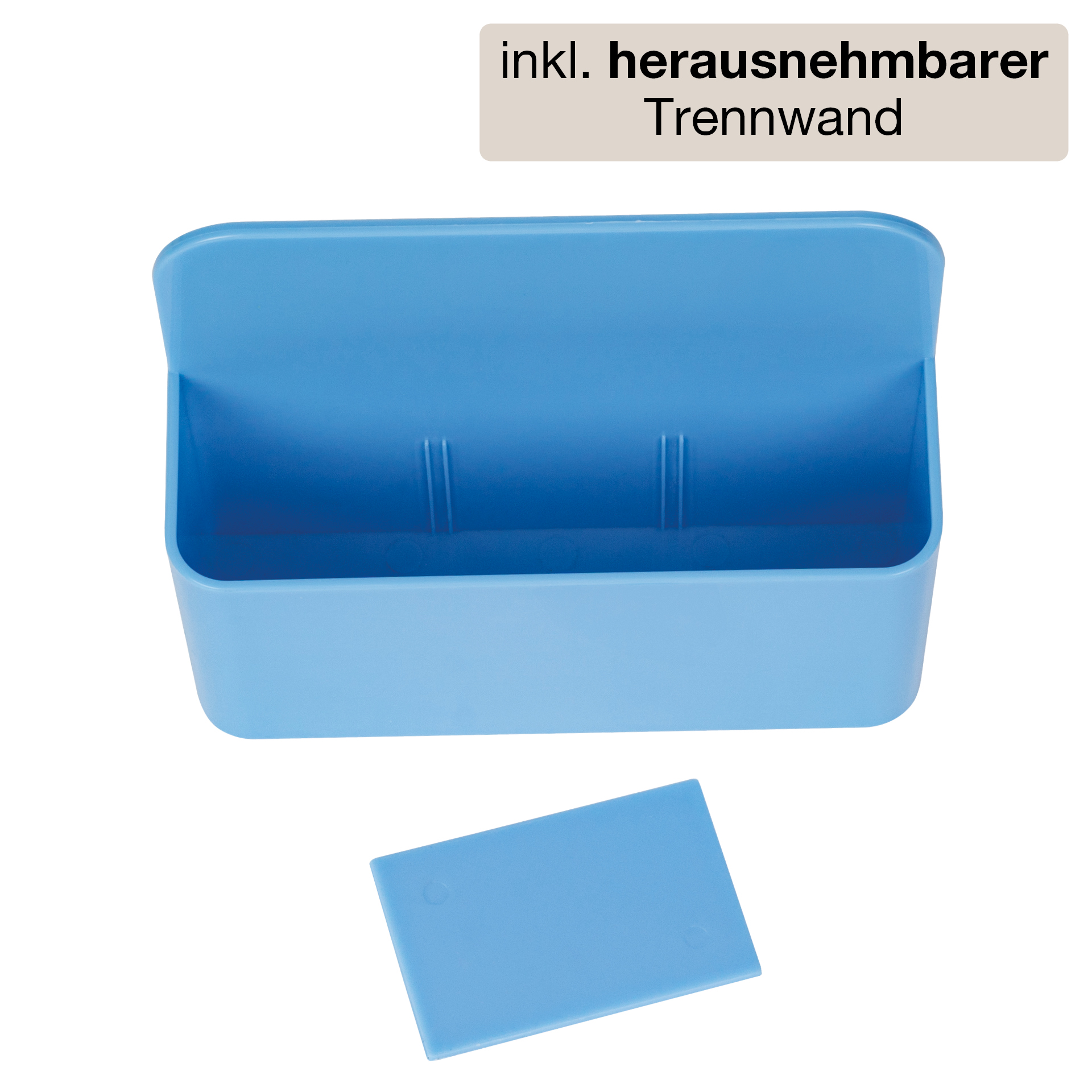 Set Utensilien-Boxen mit Fächer, magnetisch, 4-tlg.