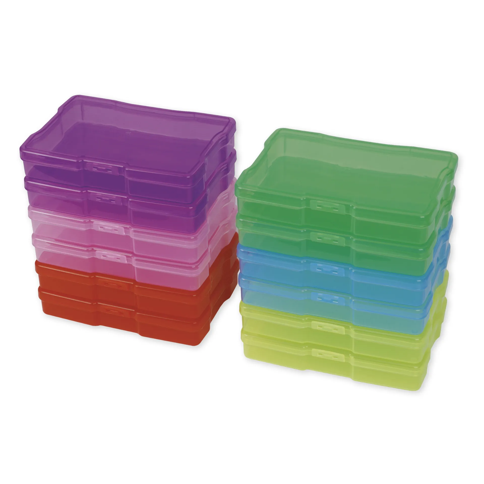 TimeTEX Farb-Boxen im Koffer, transparent, 13-tlg.