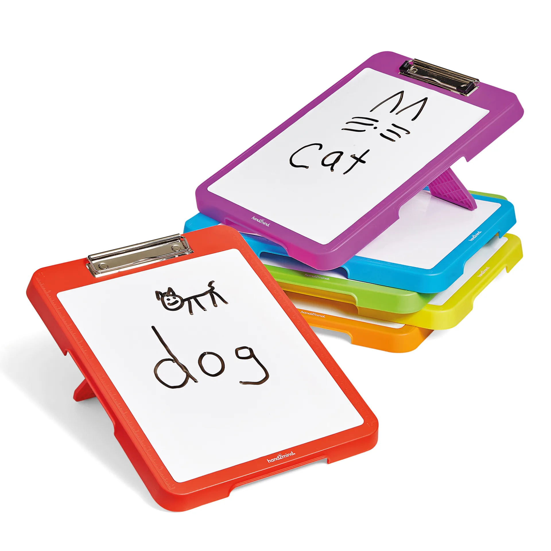 Set Whiteboard-Schreibtafeln mit Klemmbrett, 6 Stück