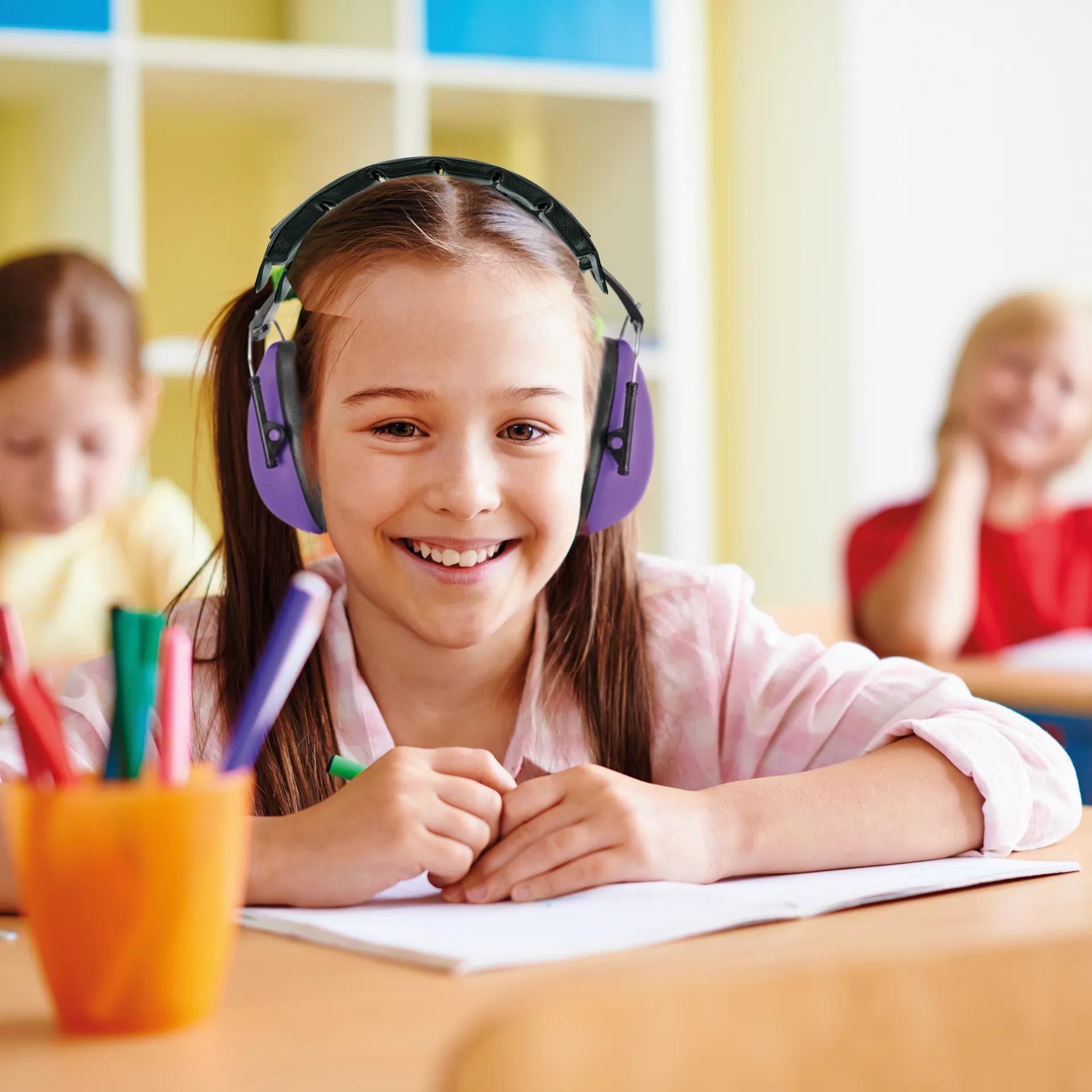 Klassensatz Gehör-Schutz "Auris Plus", 24-tlg., in Box