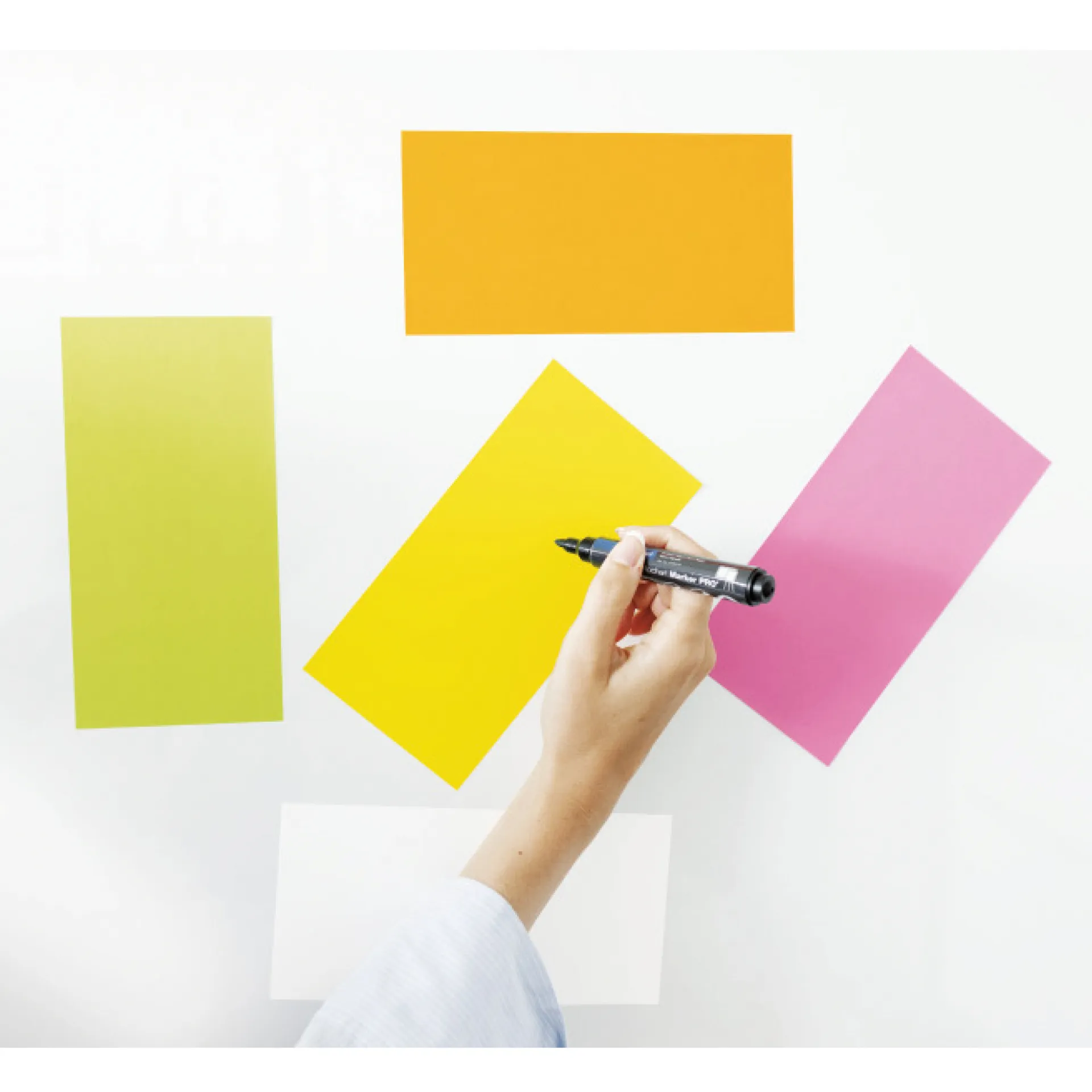 Notiz-Zettel "statisch", 20 x 10 cm, 250 Stück