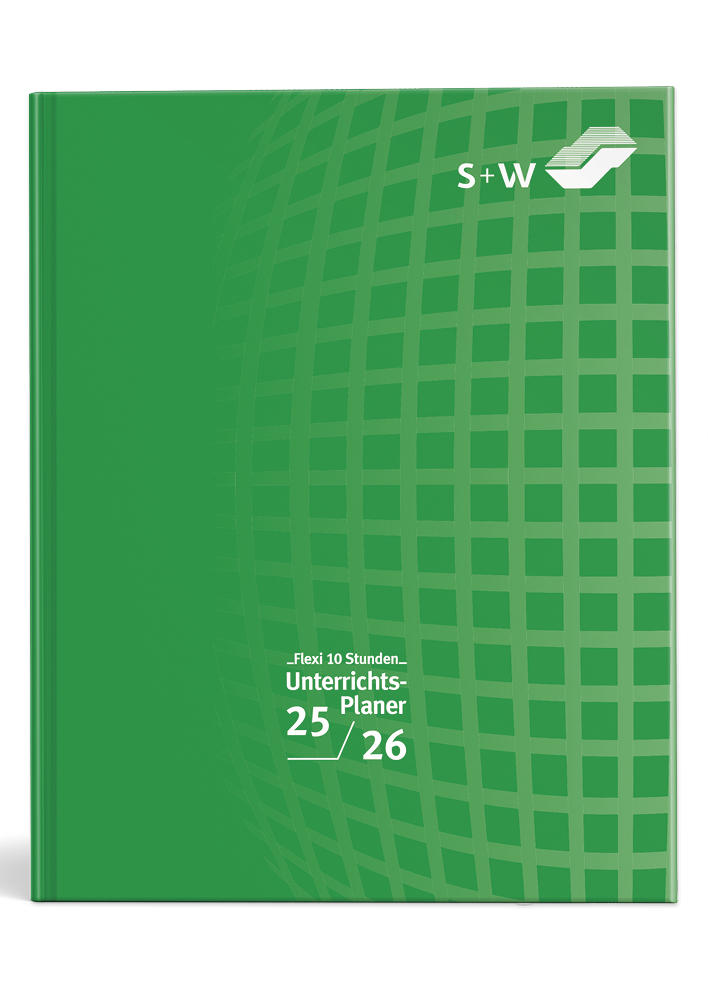 s+w Unterrichts-Planer 25/26 Flexi - 10 Stunden