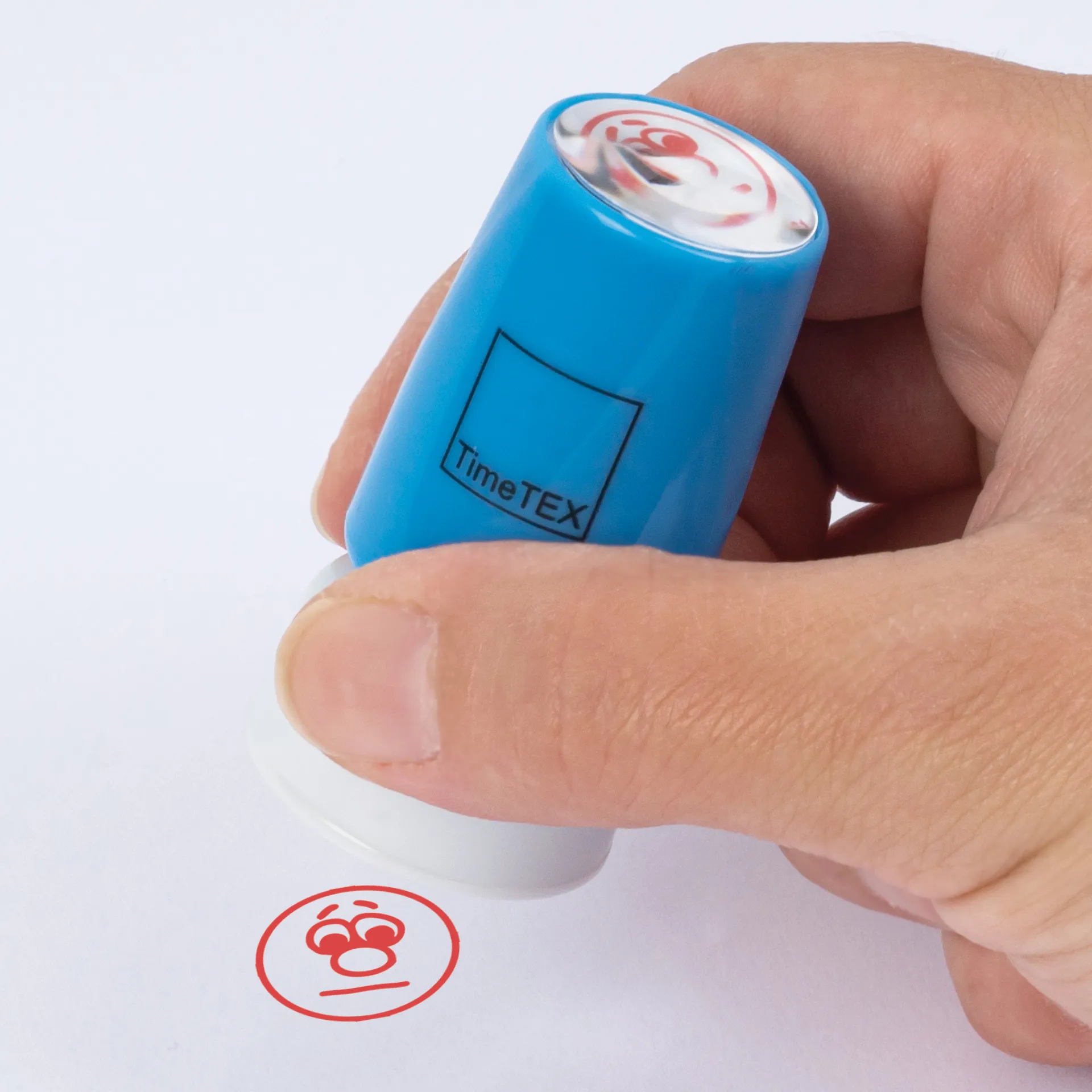 Stempel, Gesicht neutral