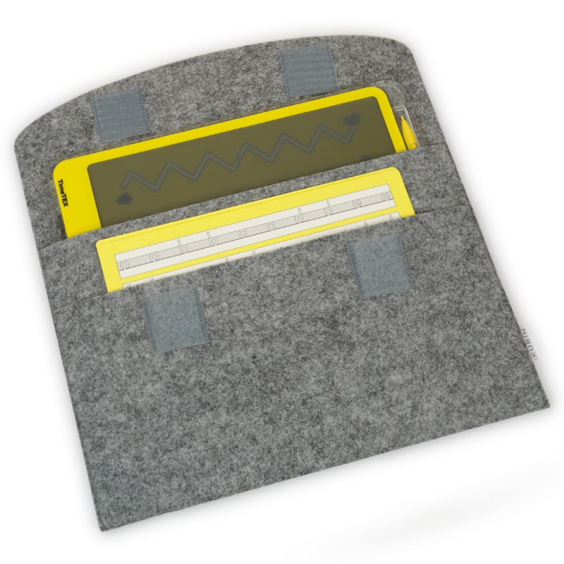 Tablet-Hülle aus Filz mit Einstecktasche, 30x20 cm Tablet-Hülle aus Filz mit Einstecktasche, 30x20 cm