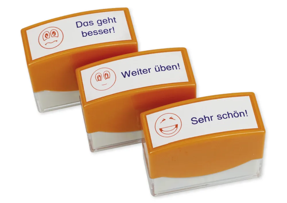 Stempel, 3er-Set