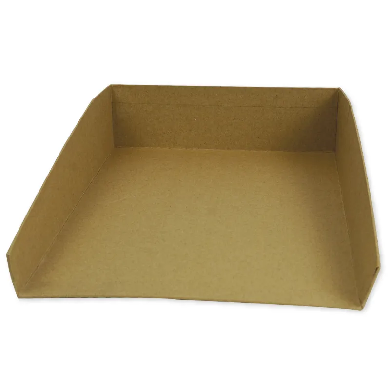 Set Natura-Ablage-Box A4 aus Pappe, 2 Stück