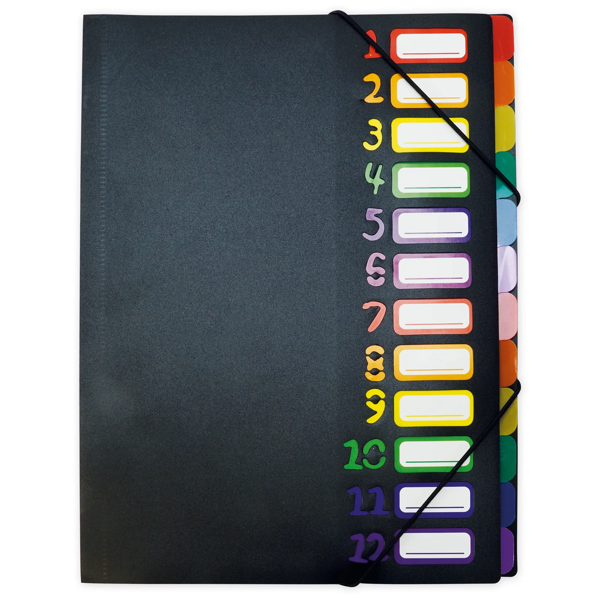 Fächer-Ablagemappe 1-12 A4