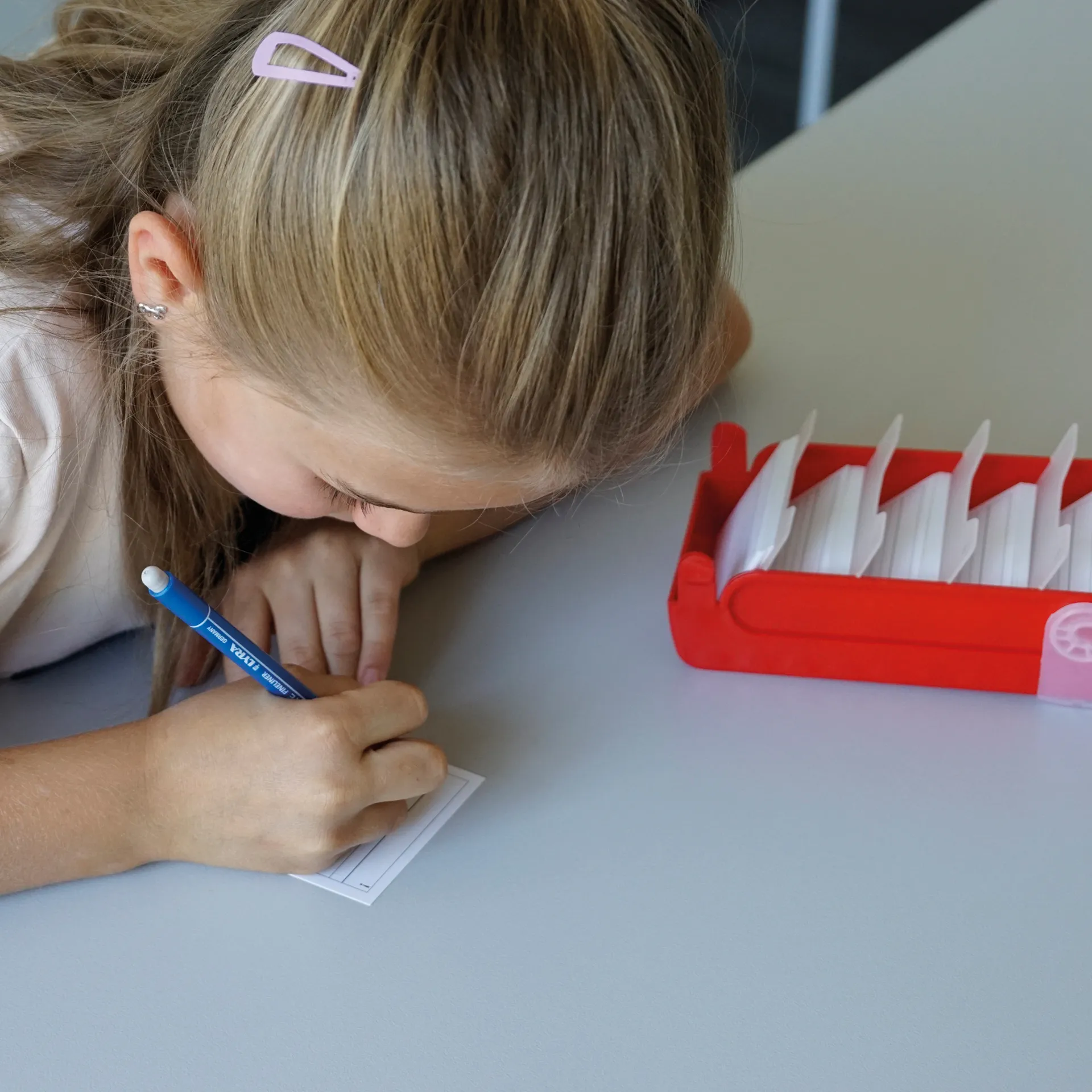 Lern-Karteikasten Kunststoff für A8