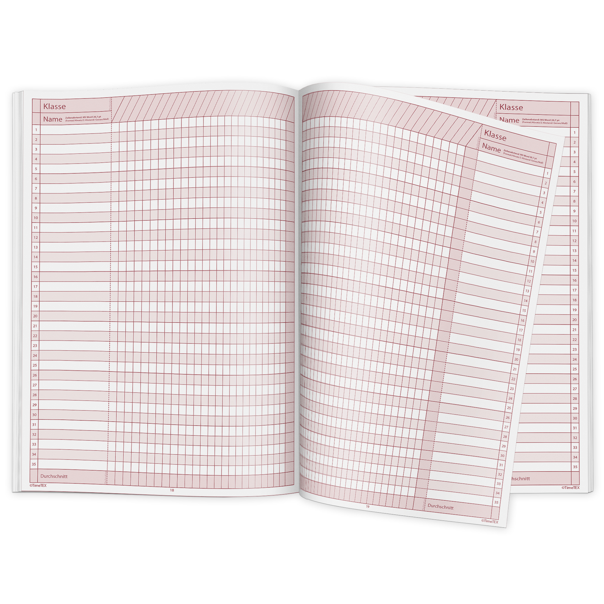 TimeTEX Schul-Notenheft A4 TimeTEX Schul-Notenheft A4