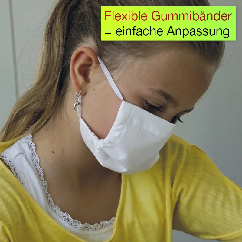 Alltags-Gesichtsmaske mit Membranfilter S (Kinder)