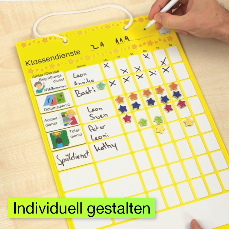 "Mein Klassendienst" magnetisch