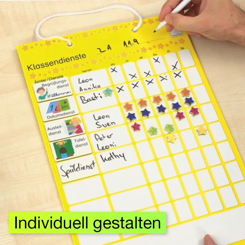 "Mein Klassendienst" magnetisch
