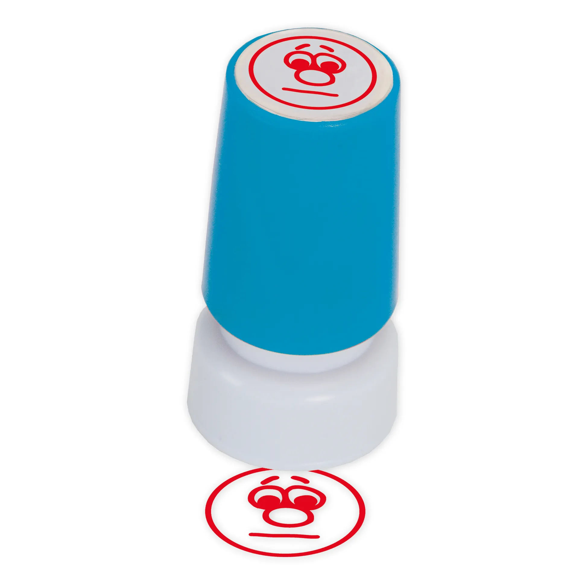 Stempel, Gesichter 3-tlg.