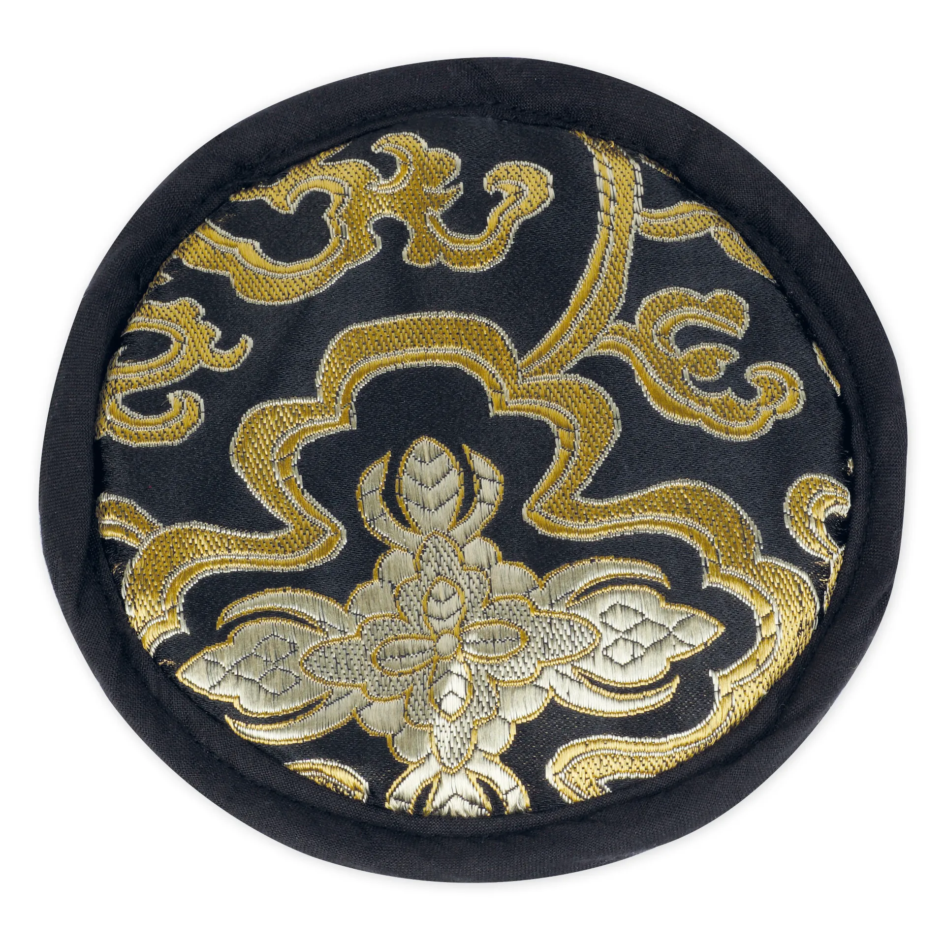 Metall-Klangschale "Zen" im Stickbeutel