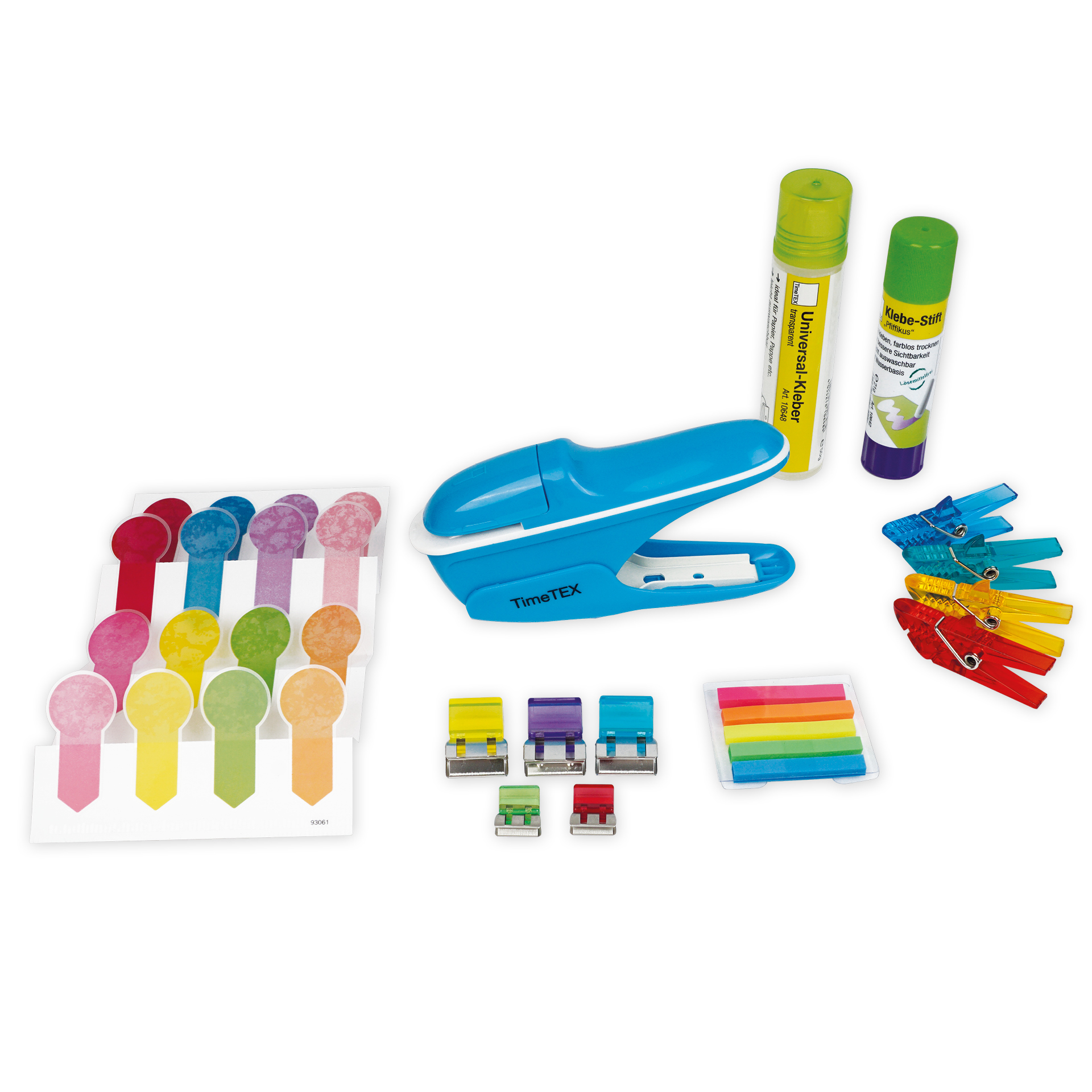 Büro-Set "Heften + Kleben", 278-tlg. Büro-Set "Heften + Kleben", 278-tlg.