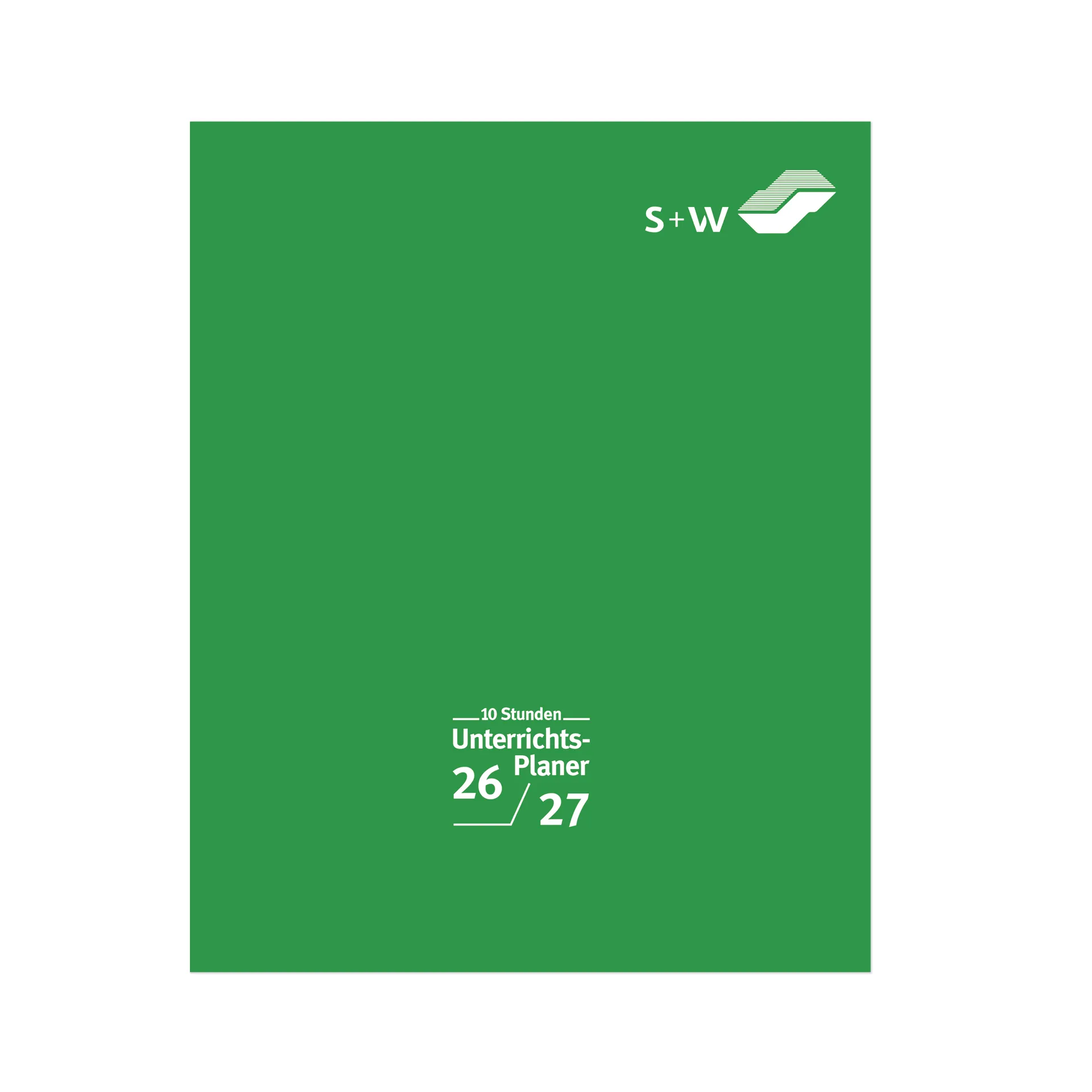 s+w Unterrichts-Planer A4++ 26/27 - 10 Stunden
