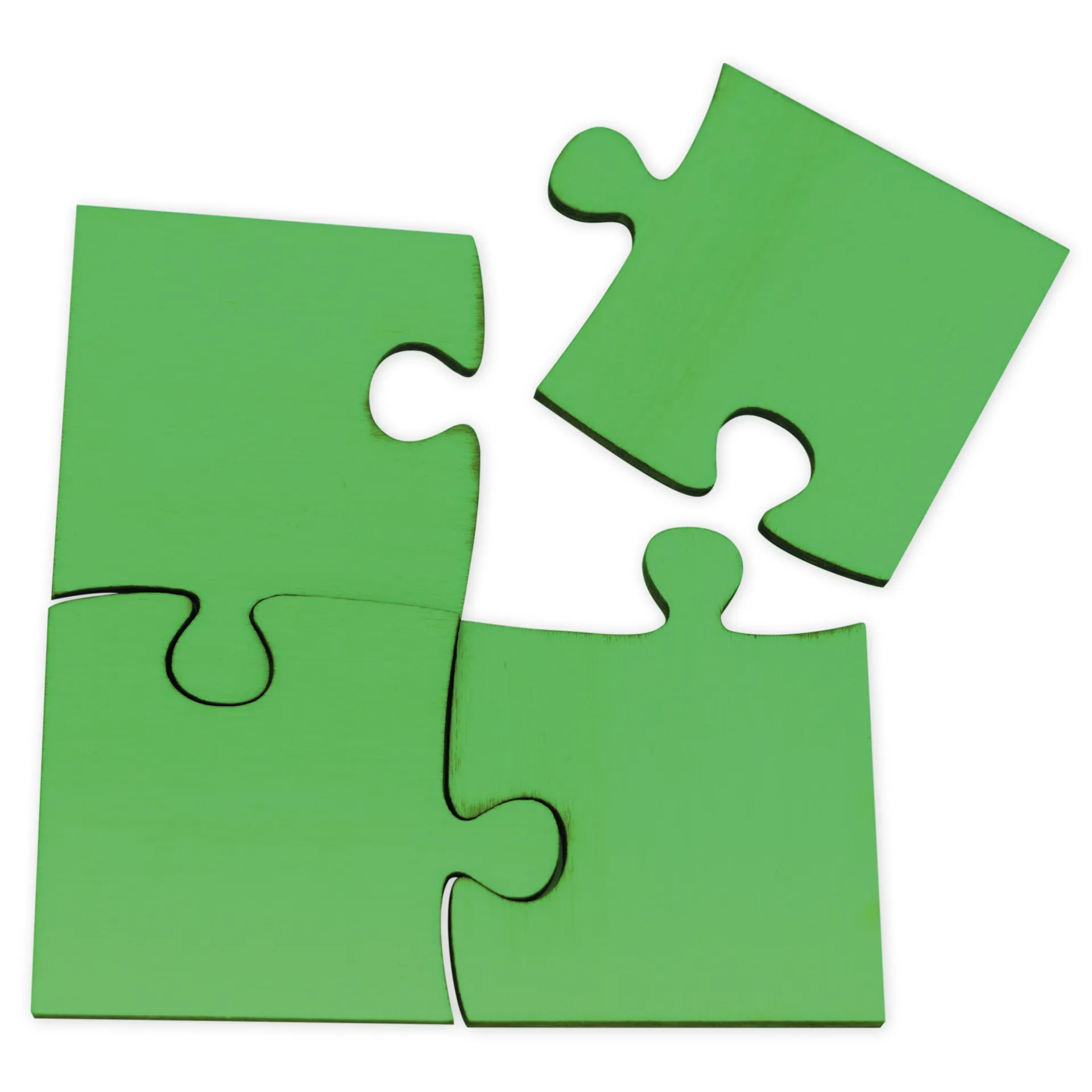 Team-Puzzle aus Holz, 16-tlg.