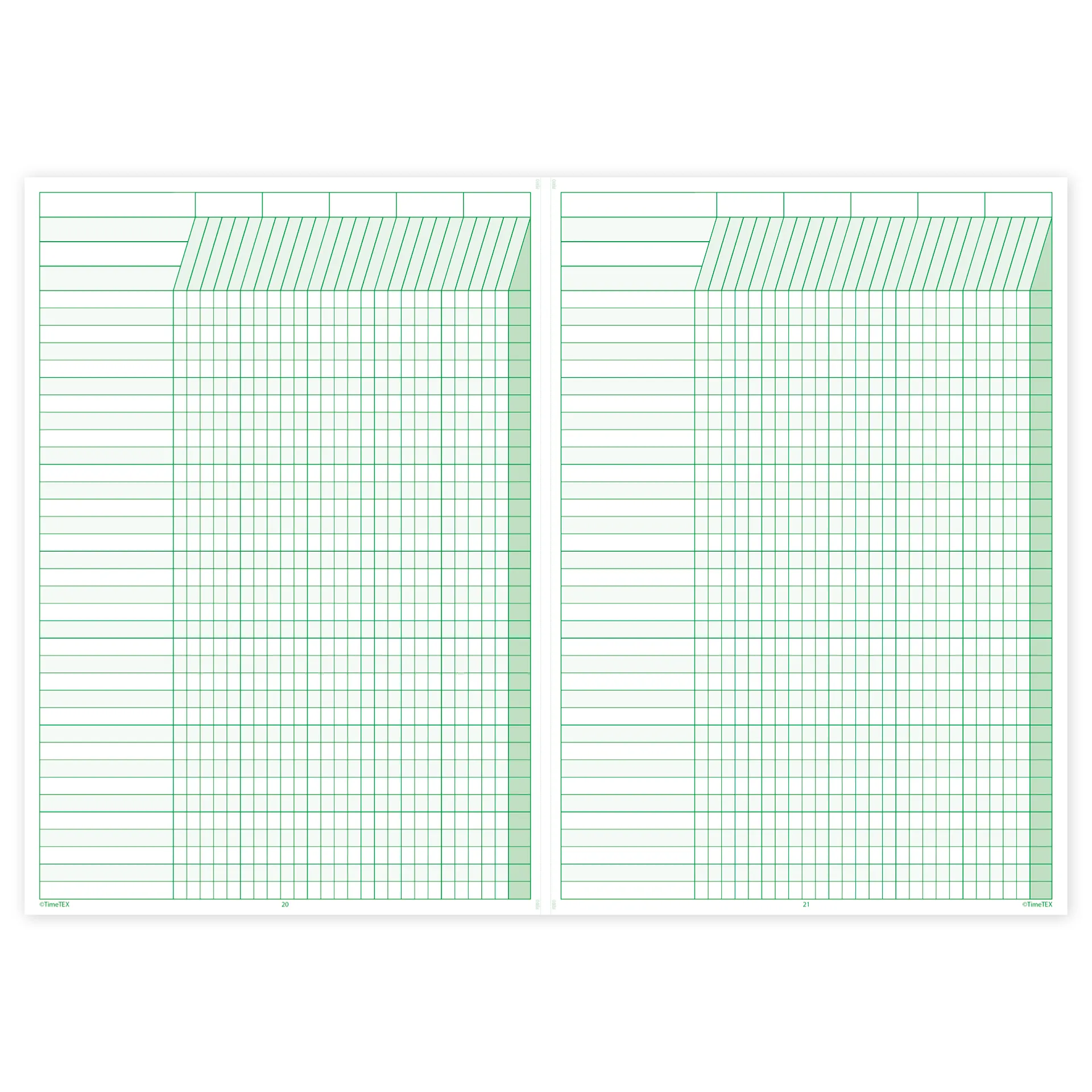 TimeTEX Heft Universal-Listen A4, 64 Seiten