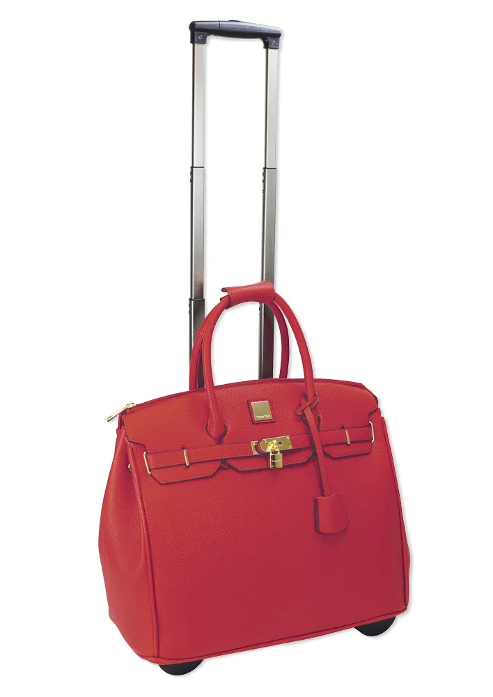 Trolley-Handtasche "Bellissima", rot