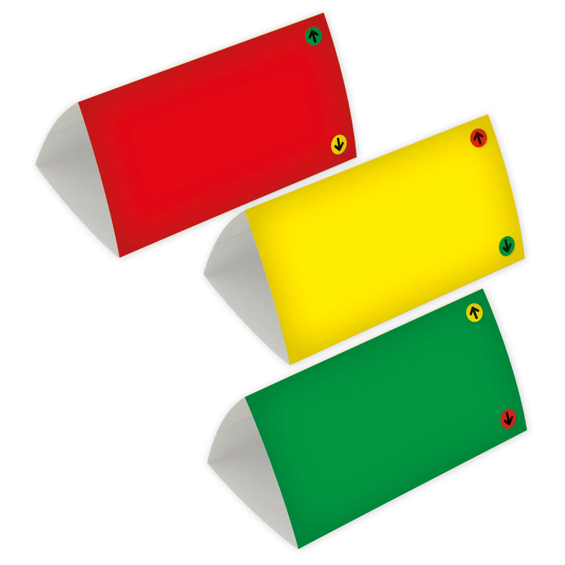 Farbampel-Tischkarten, 10-tlg.