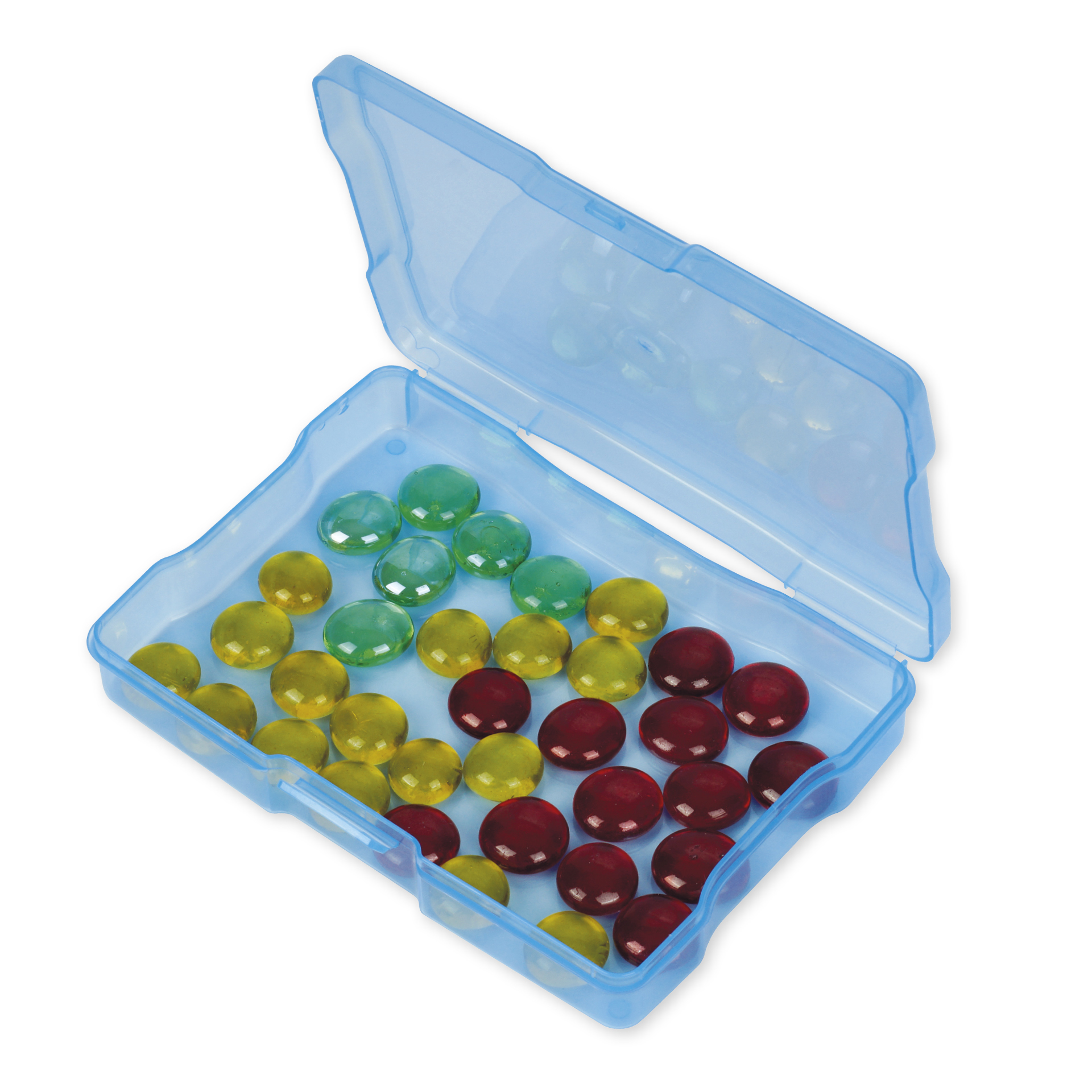 TimeTEX Farb-Boxen im Koffer, transparent, 13-tlg.