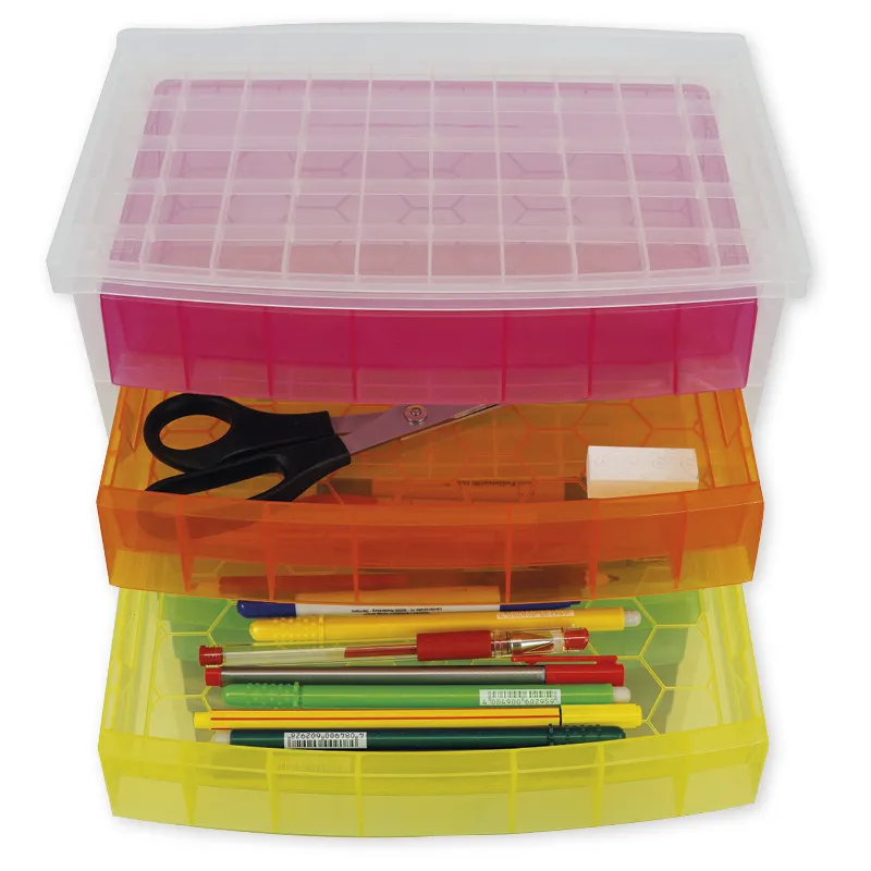 TimeTEX Schubladen-Box "Regenbogen", 7-farbig