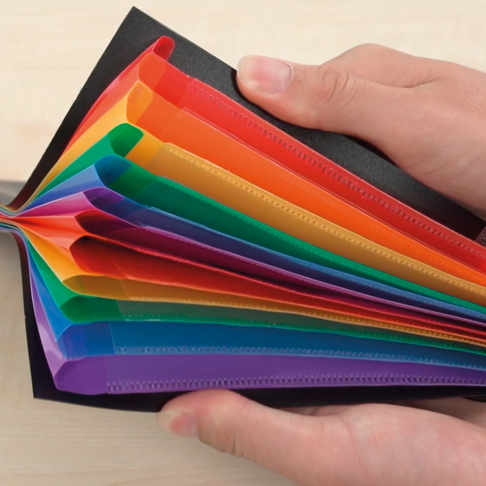 Fächer-Ablagemappe 1-12 A4