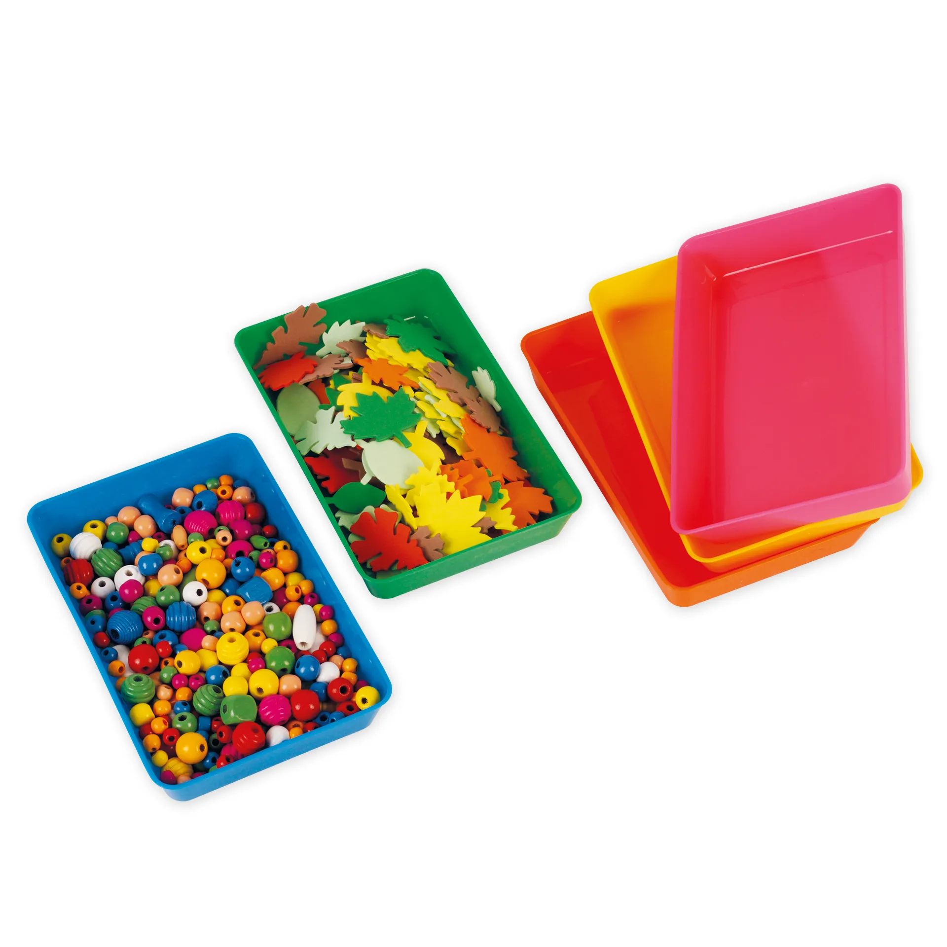 Set Aufbewahrungs-Schalen Kunststoff L, 5-tlg.