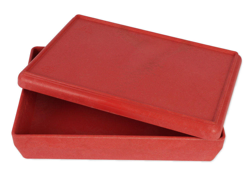 Stapel-Box mit Deckel, aus RE-Wood
