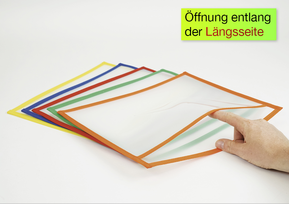 Sammeltaschen A4 QUER!, 10tlg.