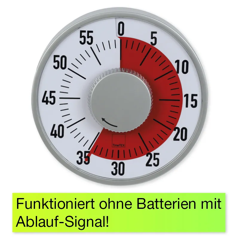 Zeituhr "Automatik" mit Ende-Signal
