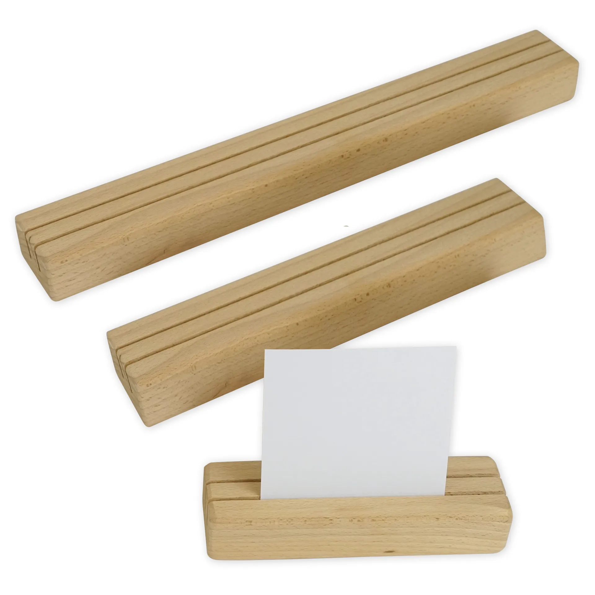 Setzleiste aus Buchenholz, 25 cm Setzleiste aus Buchenholz, 25 cm