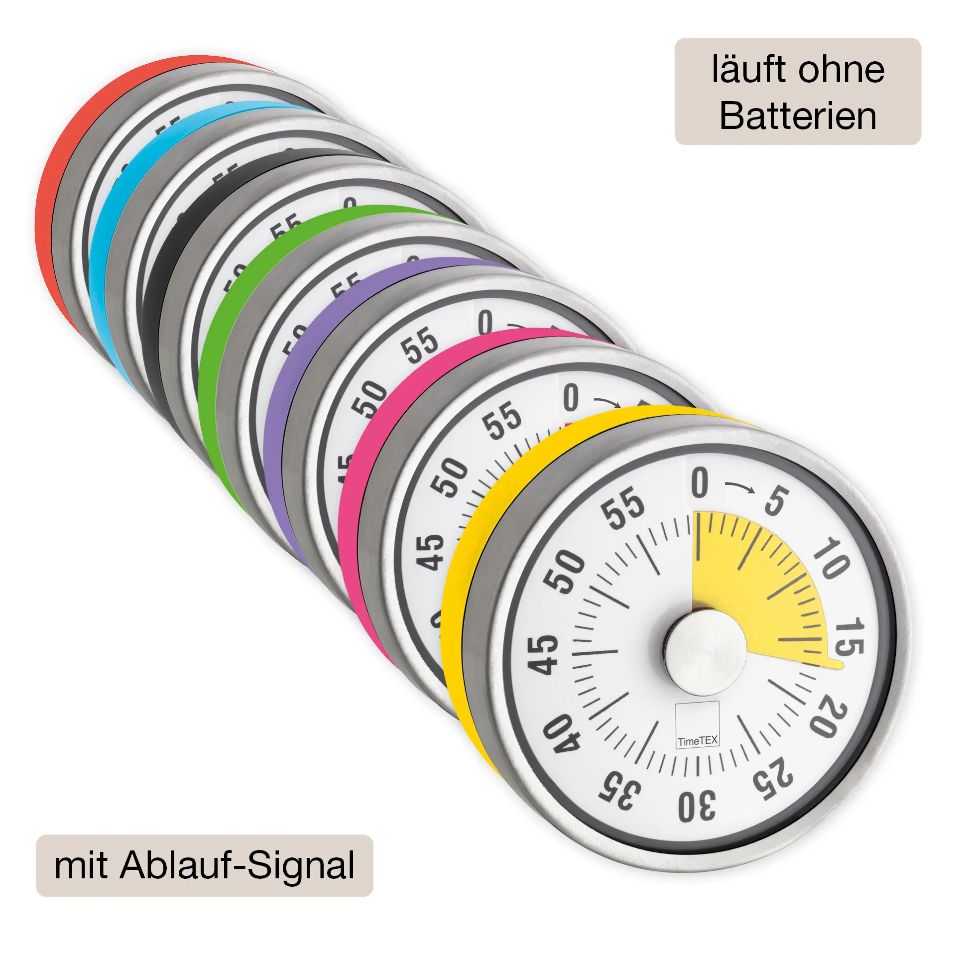 Zeituhr "Automatik", magnetisch, 7,8cm