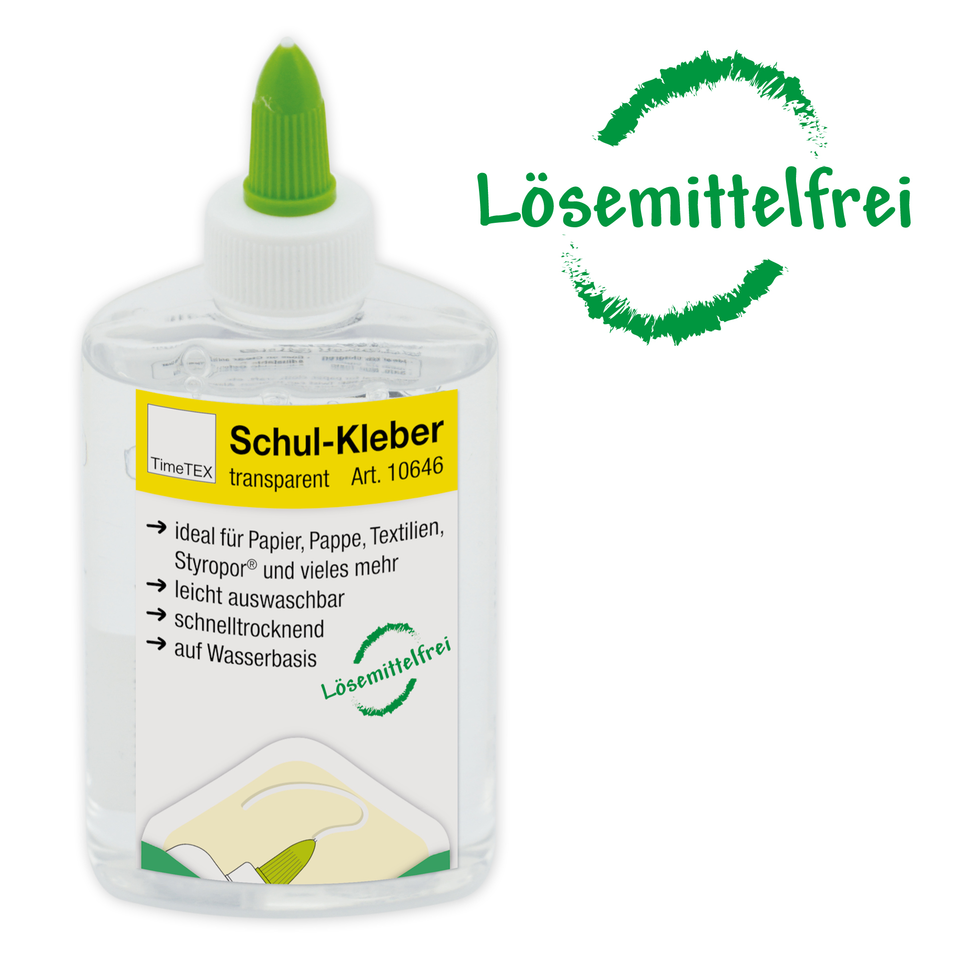 Flüssig-Kleber transparent
