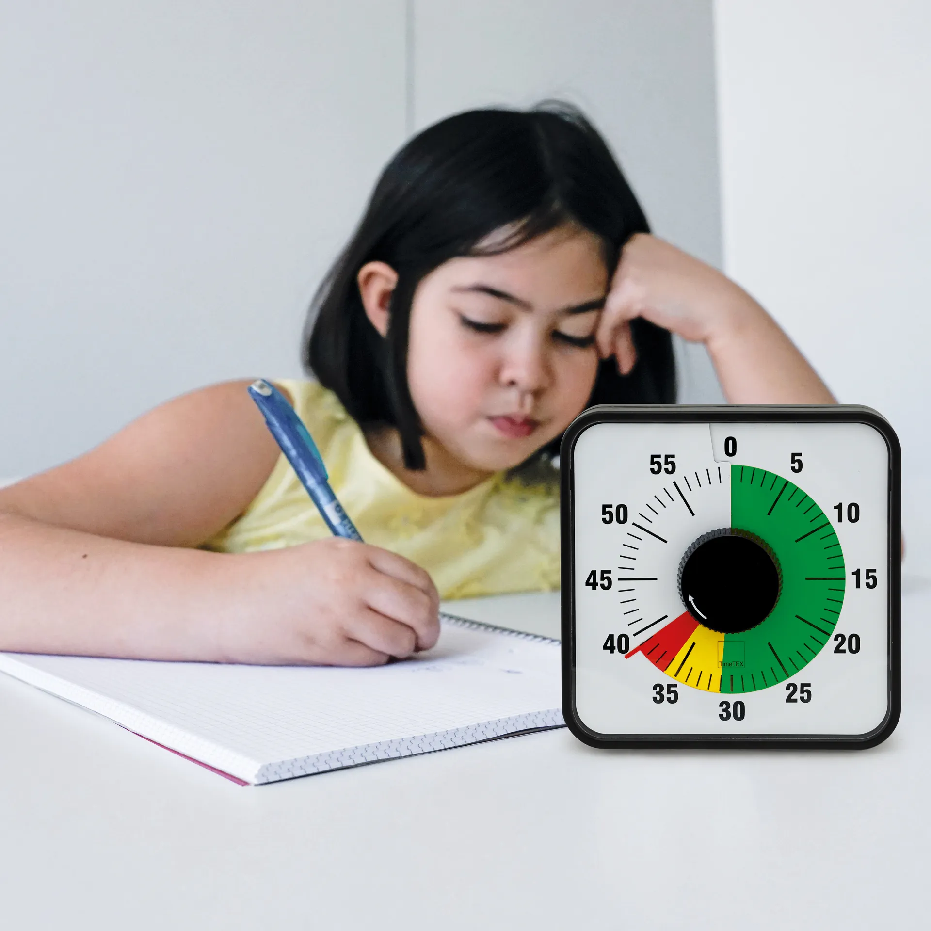 Zeituhr "Automatik", magnetisch, eckig mit Ampelfunktion