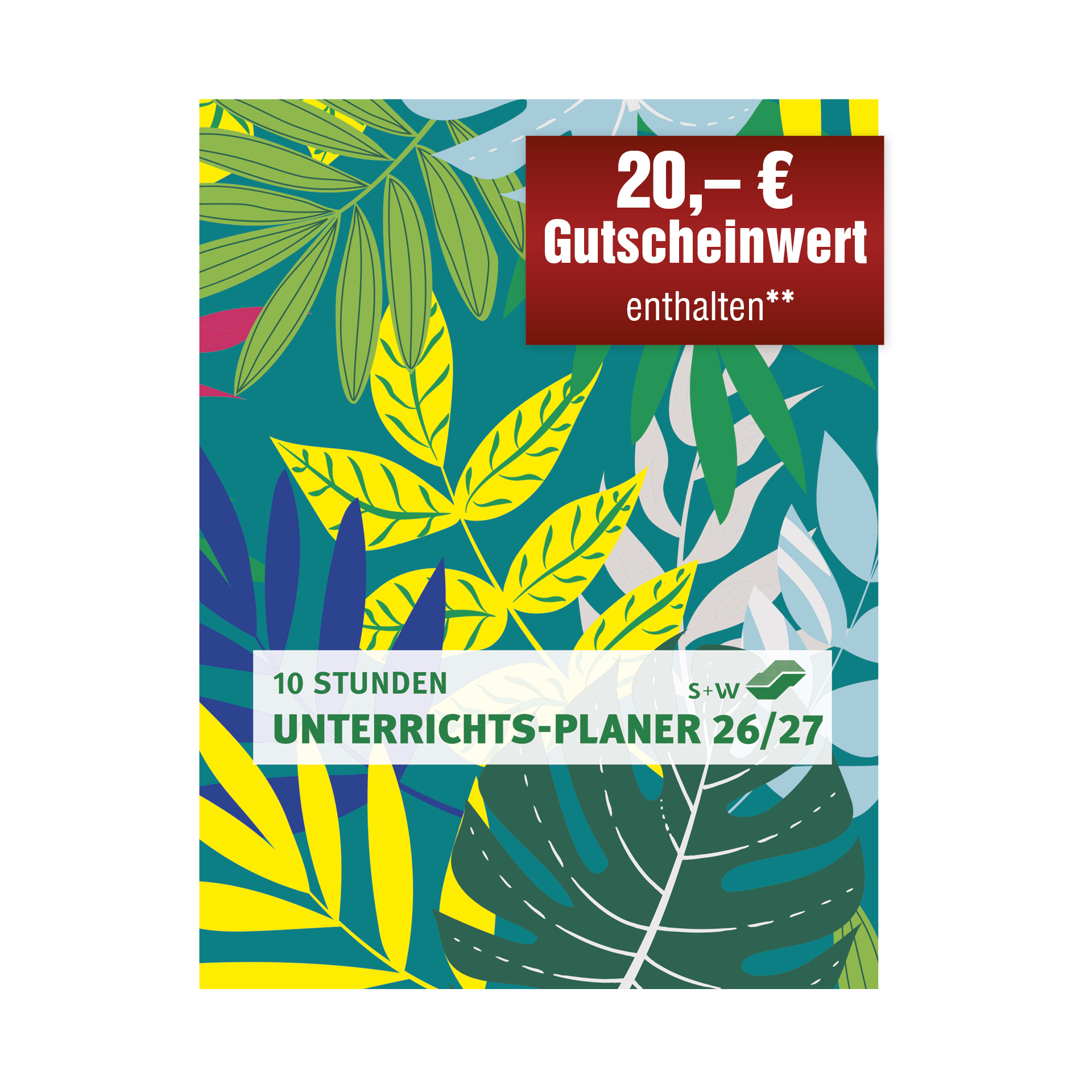 s+w Unterrichts-Planer Edition BLÄTTER A4++ 26/27