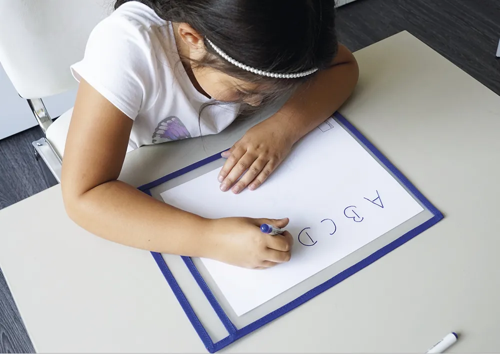 Übungs-Blättertaschen abwischbar, 10-tlg.